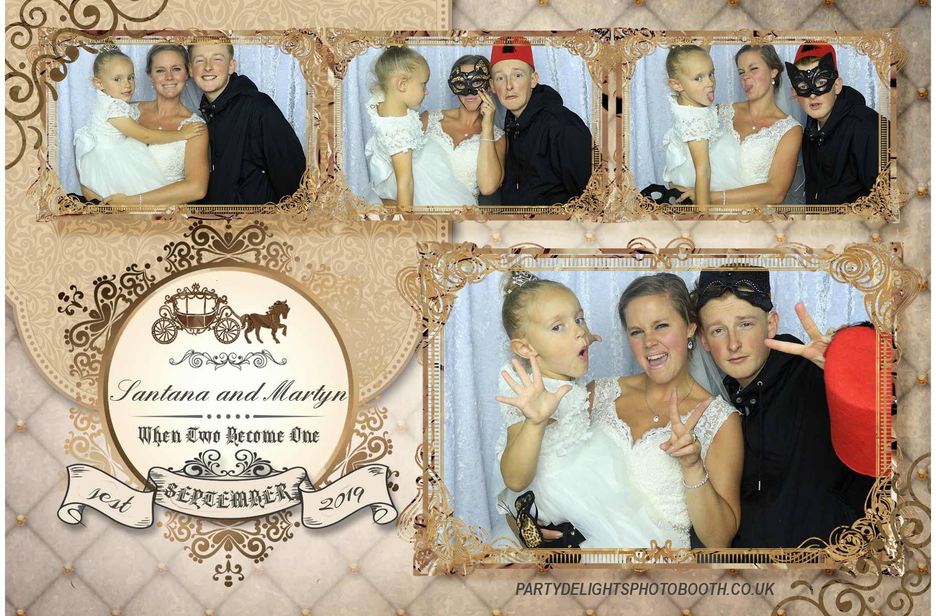 Martyn and Santana’s Wedding - Prints | View more photos from the event at gallery.partydelightsphotobooth.co.uk/u/PartyDelightsPhotoBooth/Martyn-and-Santana’s-Wedding-Prints